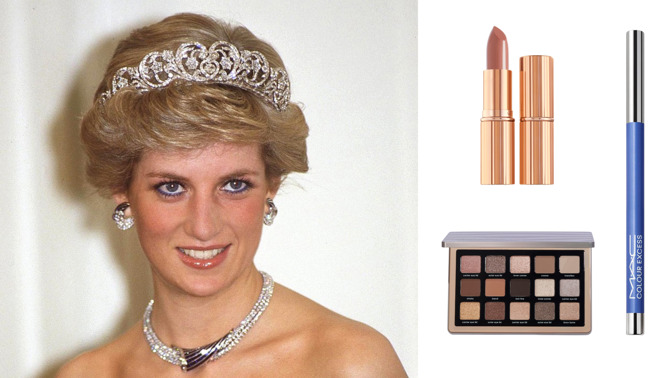 Líčení podle princezny Diany: Přes ikonickou modrou tužku až k neutrálním hnědým odstínům