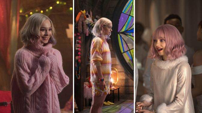 Módní styl podle Enid Sinclair.