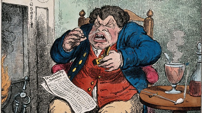 Největší jedlík historie: Charles Domery dokázal spořádat jídlo pro 10 lidí, chutnaly mu i kočky a svíčky