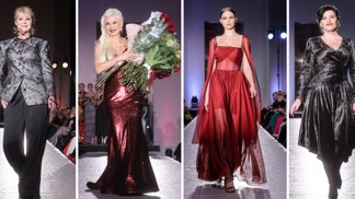 Módní přehlídka Natali Ruden: Molo ovládly dámy vyššího věku včetně legendární Milady Karasové (73)