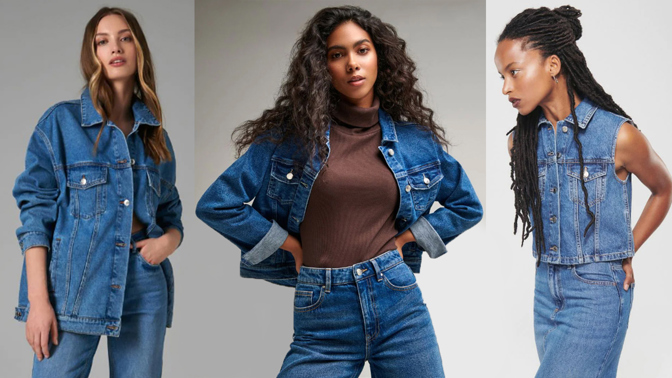 Móda denimového oblečení je různorodější, než se na první pohled zdá. 