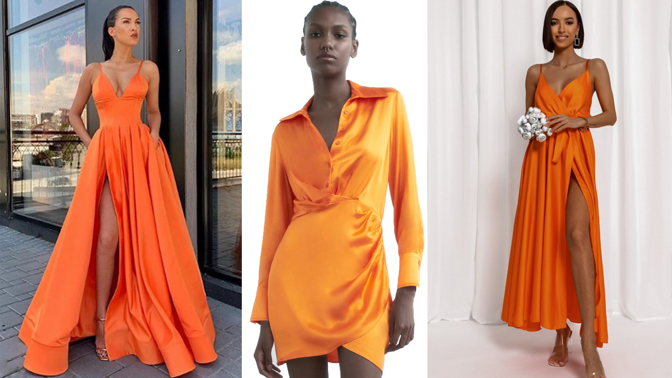 Oranžová svatební inspirace. 