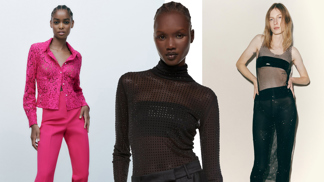 Síťovina, krajka, tyl. To jsou materiály, které budou trendy v roce 2023.