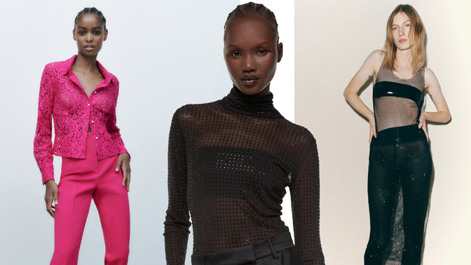 Síťovina, krajka, tyl. To jsou materiály, které budou trendy v roce 2023.