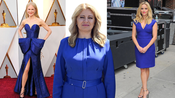 Královská modř pro silné ženy, jež se nezaleknou úspěchu: Nosí ji Zuzana Čaputová, Kate Middleton i Nicole Kidman