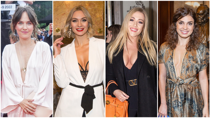 Slavné české krásky, které milují výstřihy: Odvážné modely často oblékají Mottlová, Myslivcová i Ramba