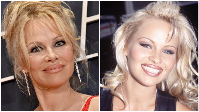 Ikonické kombo na rty Pamely Anderson (55): Devadesátková dvoubarevnost je znovu trendy