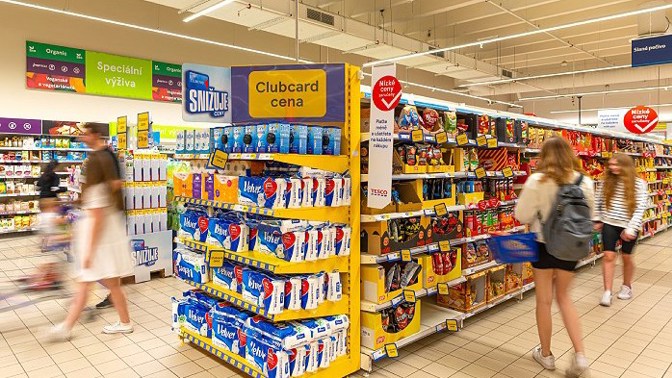 Tesco. Počítejte s námi