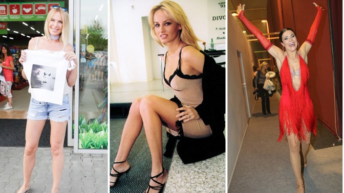 Dlouhonohé krásky československého showbyznysu: Sklenaříková se dostala do knihy rekordů, Kulovaná je bere jako výhodu