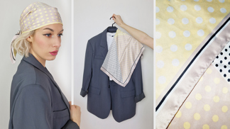 Outfit týdne: Trendy šátky promění ženu v dámu a nejlépe vyniknou k jednobarevnému oblečení