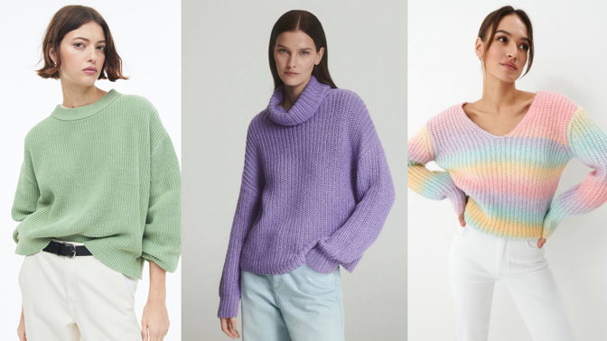 Trendy svetry 2023.