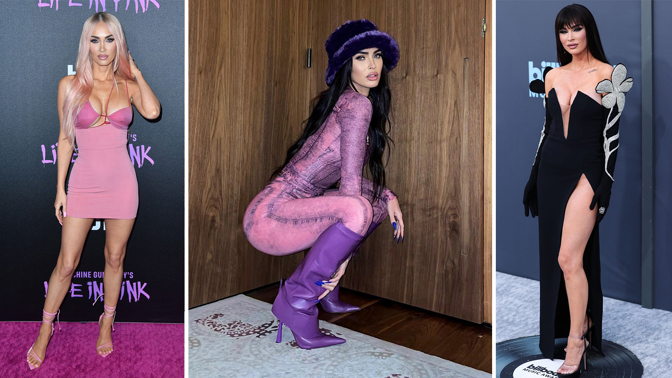 Módní proměny Megan Fox.