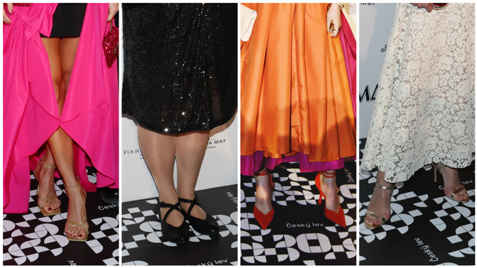 Střevíčky z Českého lva: Plodková nazula sandálky za pár stovek, Kaiserova přítelkyně podpatky vynechala