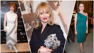Móda z premiéry filmu Služka: Pánský styl Ani Geislerové, dcera Vášáryové v zelené a Vica Kerekes v nevinné bílé