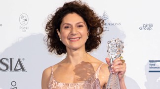 Martha Issová na Českých lvech zářila v róbě šité na míru: Módu vnímám jako způsob vyjádření sebe a své nálady
