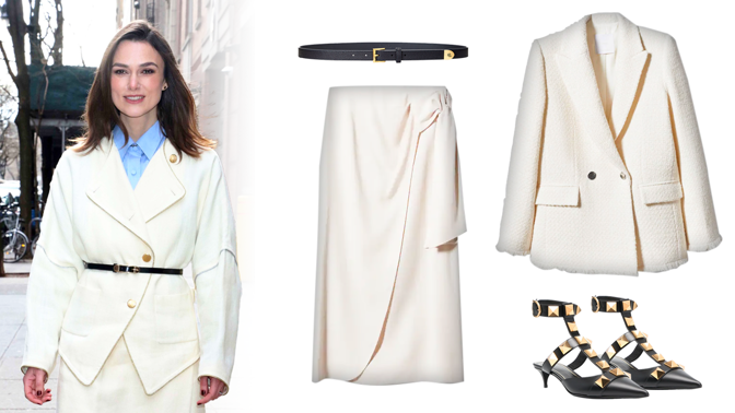 Outfit podle herečky Keiry Knightley: Přehlídkový model přetavila v ukázku trendu pro běžný den