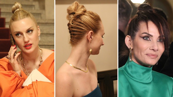 Účesům na Českém lvu vládly drdoly: Eva Decastelo překvapila ofinkou, přítelkyně Mišíka hladkým výčesem