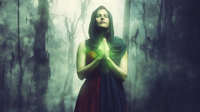 Poslední soud s britskou čarodějkou: Meg Shelton nepřestala trpět ani po smrti