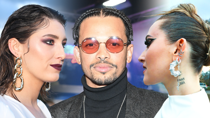 Nejlepší doplňky z Cen Anděl: Cristovao nasadil růžové brýle, Sharlota nešetřila náušnicemi, Dařbujánová přinesla ptačí klec