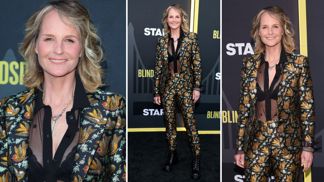 Helen Hunt je odvážná i těsně před šedesátkou: Na premiéru dorazila v průhledné blůze a sklidila ovace