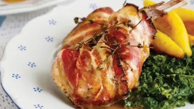 Králík se špenátem a bramborovými šiškami: Nedělní oběd s vůní tymiánu a jara