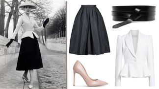 Silueta přesýpacích hodin hlásí návrat: Odkaz Christiana Diora z 50. let ožívá v nejnovějších módních kolekcích