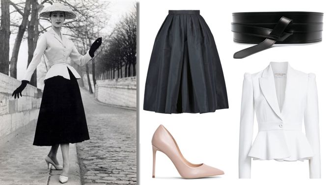 Silueta přesýpacích hodin hlásí návrat: Odkaz Christiana Diora z 50. let ožívá v nejnovějších módních kolekcích