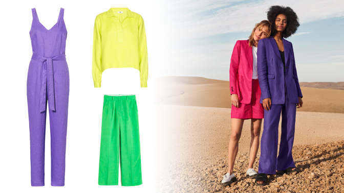 Trend na léto 2023: Lněná móda letos září barvami a hitem budou maxidélky a overaly