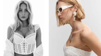 Nápadně čouhající podprsenka: Trend nošení prádla navrch ovládne léto 2023