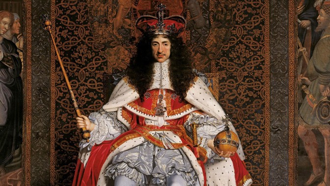 Předchůdce Karla III.: Král Karel II. Stuart zemřel bezdětný, trůnu se ujal jeho bratr Jakub II.