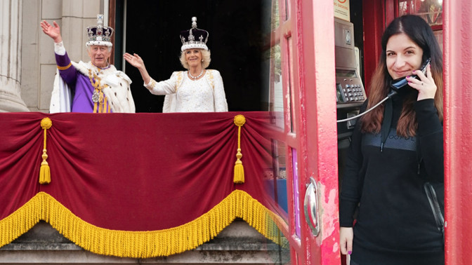 Exkluzivně z korunovace Karla III.: Lidé navzdory dešti vystrojili sebe i psy. Atmosféra však nebyla tak slavnostní, říká reportérka Tereza