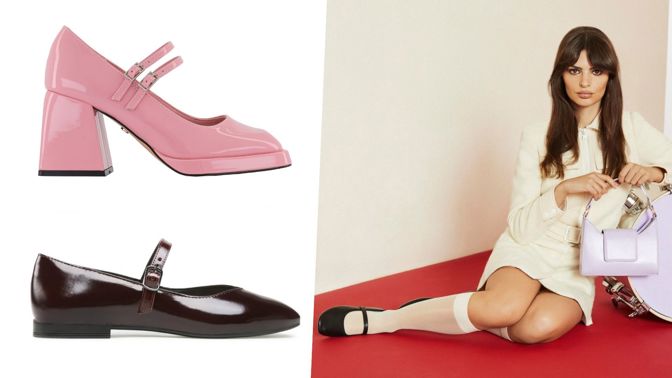 Trendy boty na jaro a léto 2023: Střevíčky typu Mary Jane se vracejí na scénu ve velkém stylu