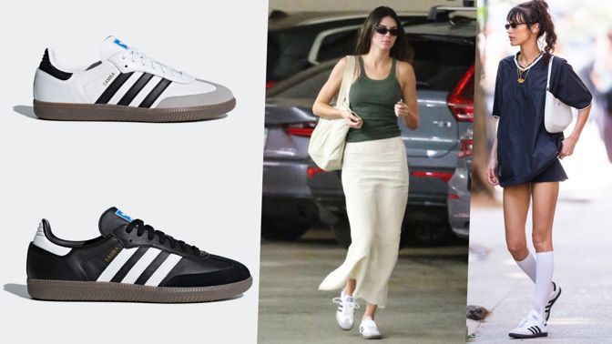 Fotbalové tenisky a elegantní styling: Ikonický model bot milují topmodelky Kendall Jenner i Bella Hadid