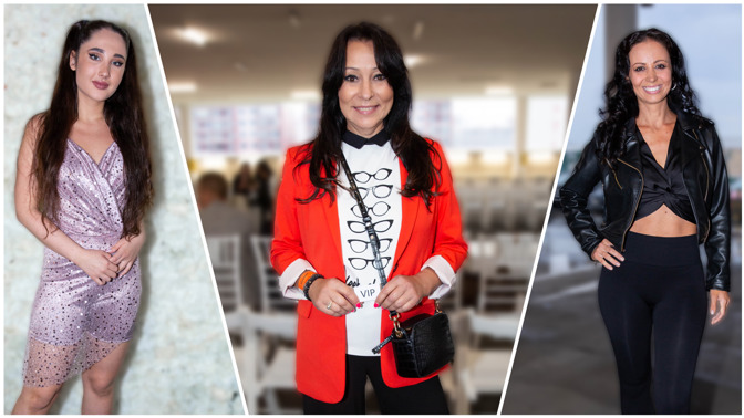 Hvězdy na módní přehlídce: Noidova manželka odhalila bříško, Grossová zasypaná flitry a Heidi Janků v červené