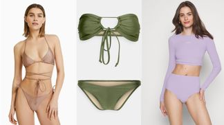 Trendy bikiny na léto 2023: Hitem jsou titěrné modely, vršek s dlouhým rukávem a retro potisky