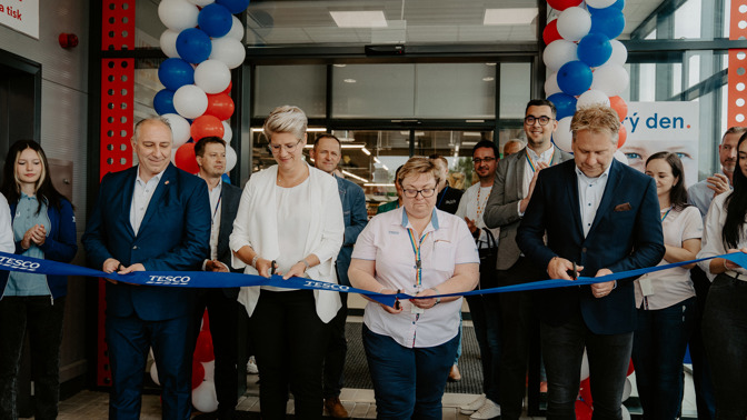 Tesco otvírá nový supermarket v Uherském Ostrohu