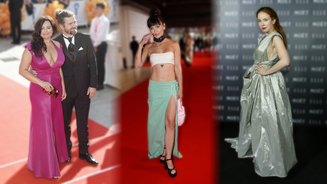 Největší módní přešlapy z karlovarského festivalu: Třeštíková dorazila v ubrusu, Doláková v alobalu, Čvančarová s odvážným dekoltem