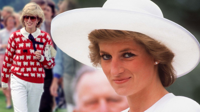 Slavný ovčí svetr princezny Diany jde do dražby: Léta ztracený kousek, který našli v krabici na půdě, má potenciál vynést miliony