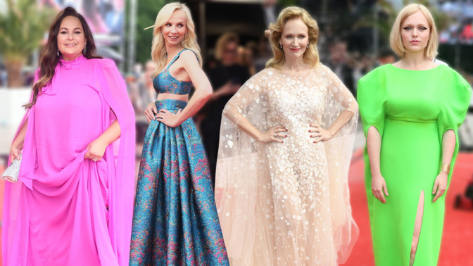 Móda ze zahájení MFFKV 2023: Zářivá Čvančarová a Geislerová, Plodková v odvážném topu