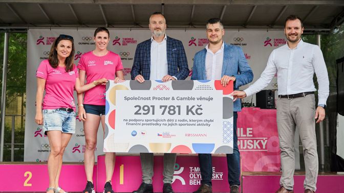 Bez sportu to prostě nejde! Dětem na aktivity přispěje Procter & Gamble více než 290 tisíc