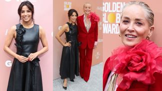 Trend léta 2023 nosí i Eva Longoria a Sharon Stone: Herečky oblékly outfity zdobené 3D květy