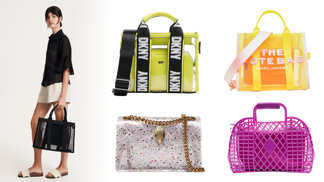 Kabelka, ve které budete mít vždy pořádek, je totiž průhledná: Transparentní tašky jsou absolutním hitem léta 2023