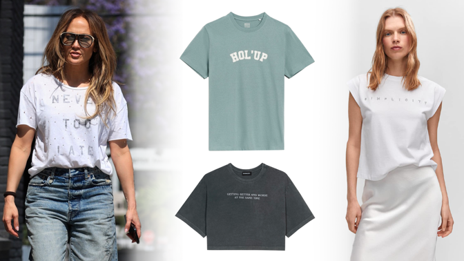 Jak být trendy, i když je vám padesát: S tričkem s trefným nápisem to jde i beze slov