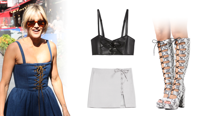 Šněrování jako módní úlet i praktická vychytávka: Hvězdy někdy ukazují příliš, vy budete trendy v šatech, tričku i šortkách