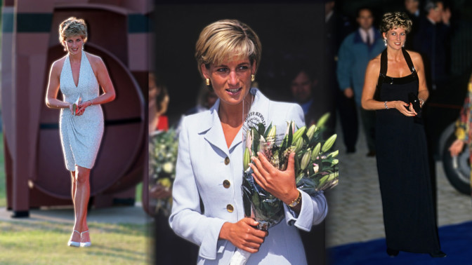 Princezna Diana a skrytá poselství jejích šatů: Svůdné s odhalenými zády ukazovaly mstu Charlesovi, červený kostýmek lásku s lékařem