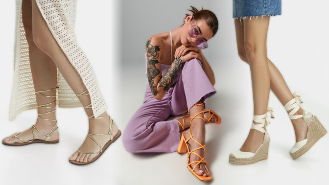 Boty s vázačkou: Dokonale elegantní varianta pohodlné letní obuvi. Sluší každé postavě a doladí midi i maxi délky