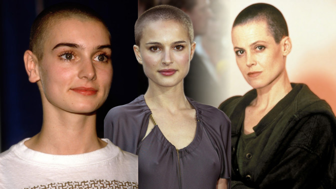 Nejen Sinéad O'Connor: Holou hlavou se v minulosti pochlubily i Demi Moore, Sigourney Weaver či Natalie Portman