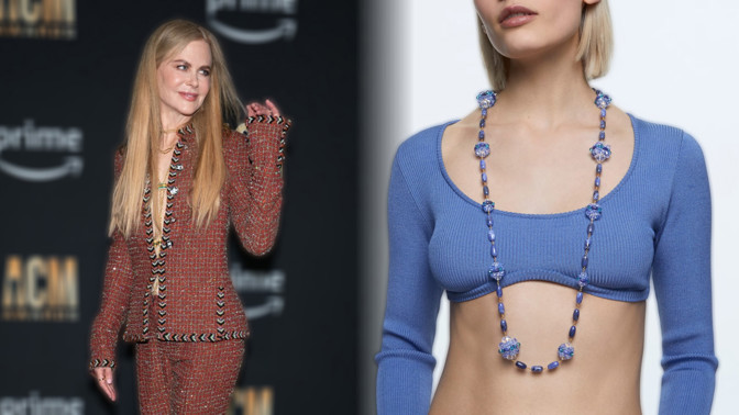 Trendy dlouhé náhrdelníky: Sahají až k pupíku a odpírat si je nemusí ani majitelky bujných tvarů