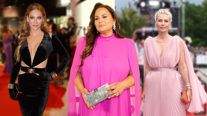 Doplňky ze zahájení MFF KV 2023: Luxusní mini i maxi psaníčka i nepřehlédnutelný trend večera v podobě vysokánských rukaviček