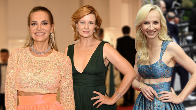 Luxusní šperky z MFFKV 2023: Jana Plodková, sestry Geislerovy a Jitka Schneiderová předvedly zlato a diamanty za miliony